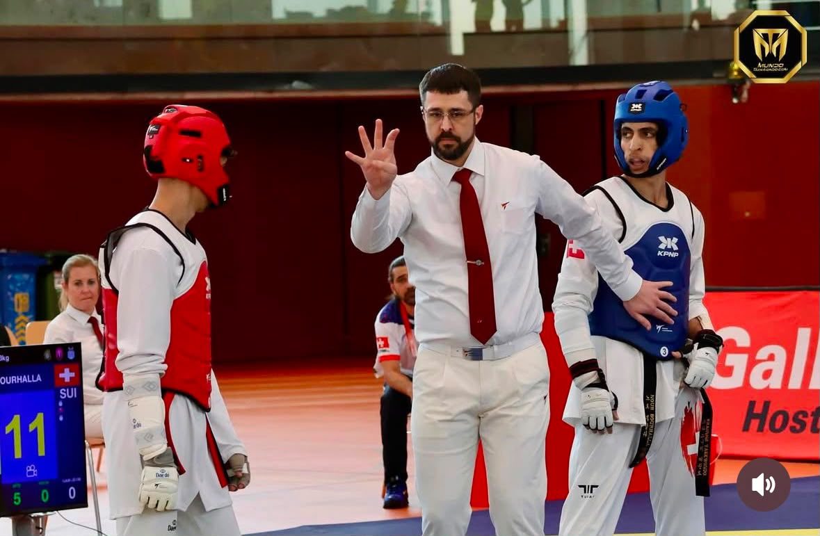 Taekwondo Wettkampf Schiedsrichter