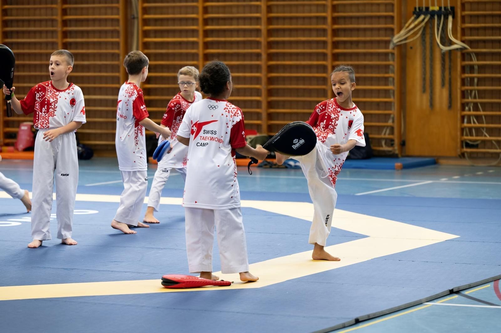 Kinder Sparring Taekwondo